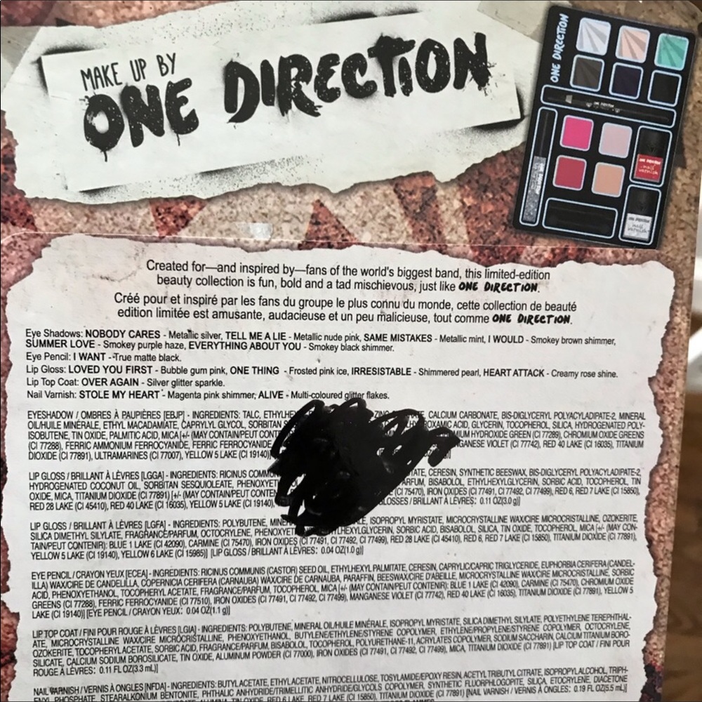 Limited Edition Makeup by One  Direction - Picture 4 of 4